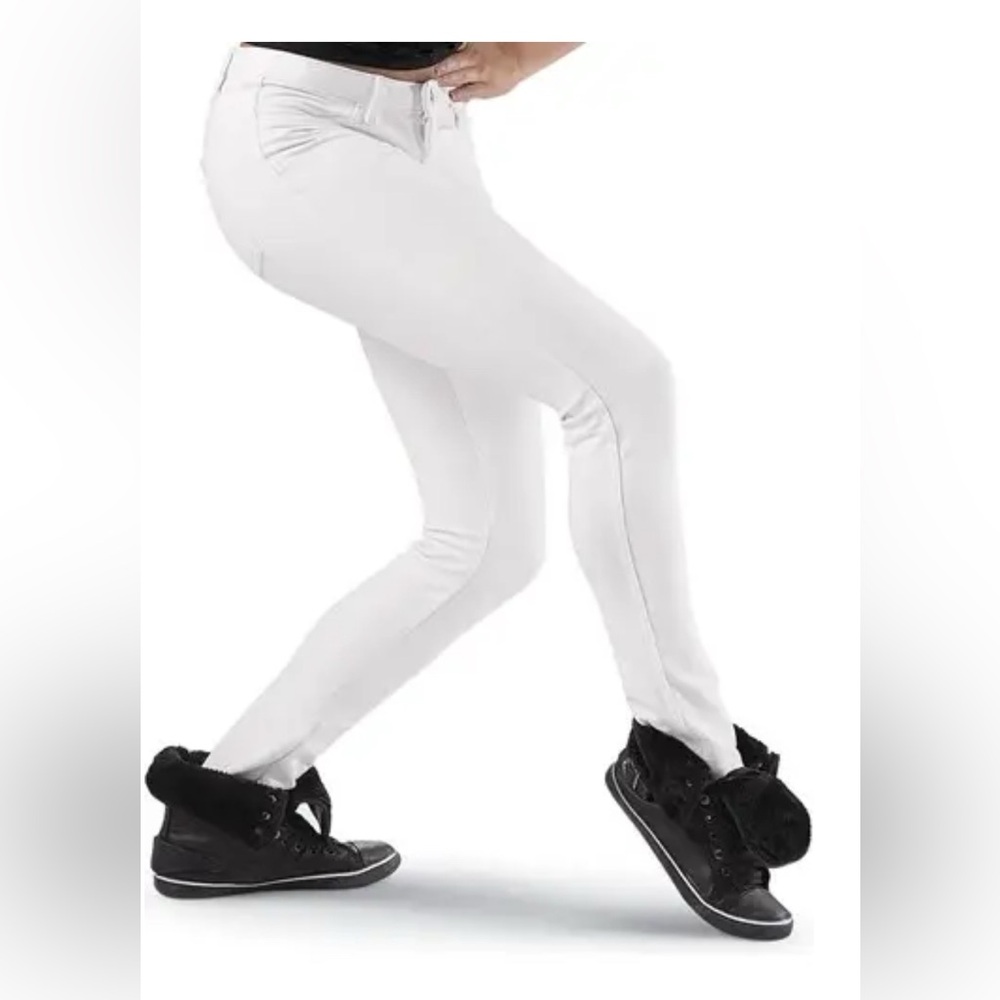 Balera Performace Urban Groove Bold Coloured Jeggings AH3722 White